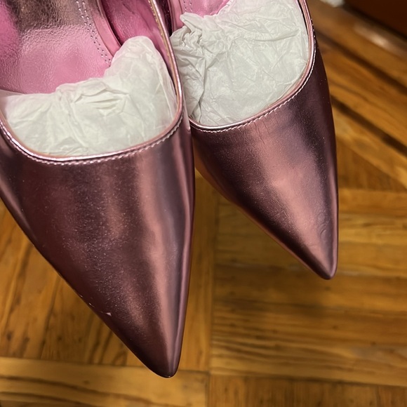 Topshop metallic pink mules size 39 - Picture 9 of 9